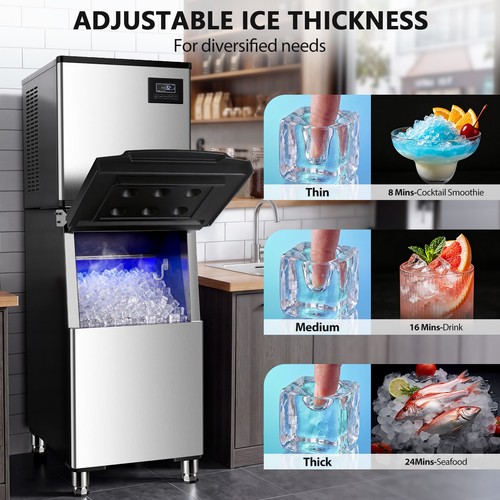 450lbs commercial ice machine - 450lbs,