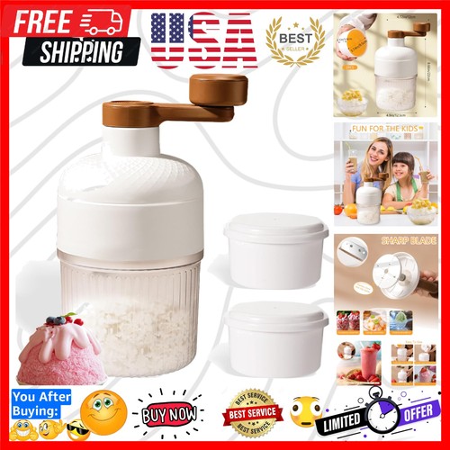 Manual ice shaver - shaver, –