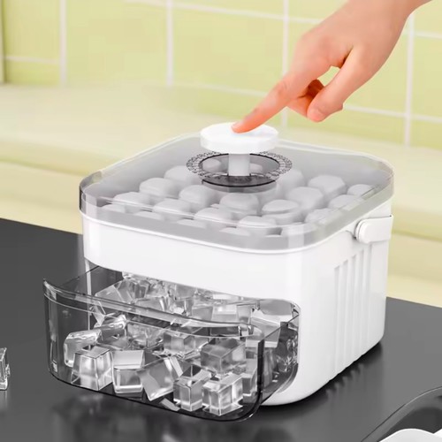 Press ice tray - ice, mold