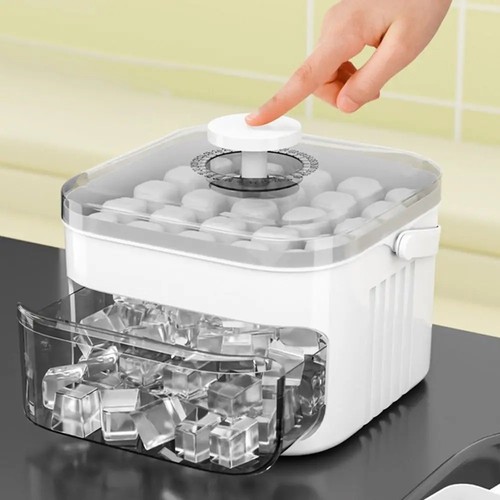 Grid ice cube tray double - grid,