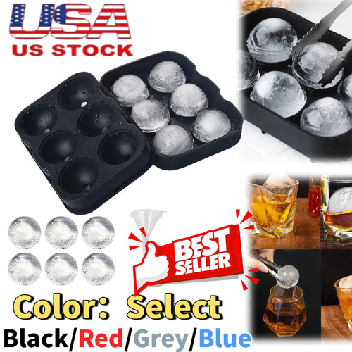 Silicone big ice cubed maker - silicone,
